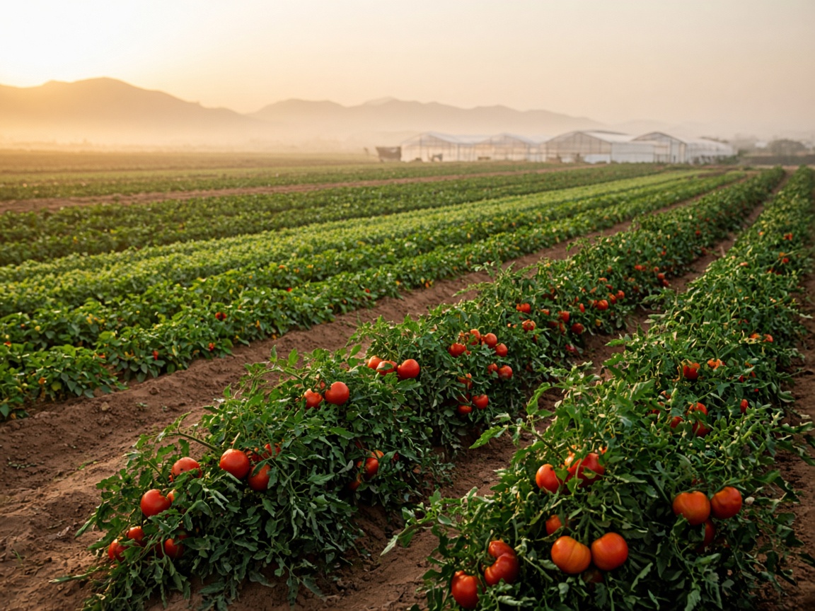 Crop fields — illustrative image